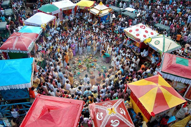 Poza zilei: Rath Yatra Festival, fotografie realizata de Rafayat Haque Khan