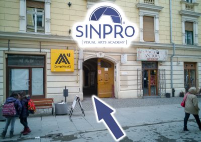 Locație SinPRO Visual Arts Academy în Timișoara